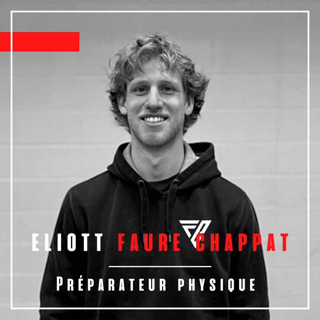 Eliott Faure Chappat, préparateur physique
